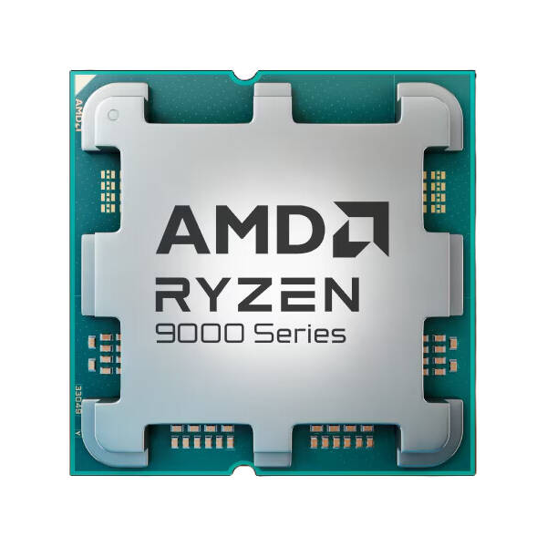 AMD Ryzen 5 9600X AM5 CPU Processor, 6 Cores & 12 Threads, 5.4 GHz Max Boost Clock, 6MB L2 & 32MB L3 Cache, AMD Radeon Graphics | Gaming Component